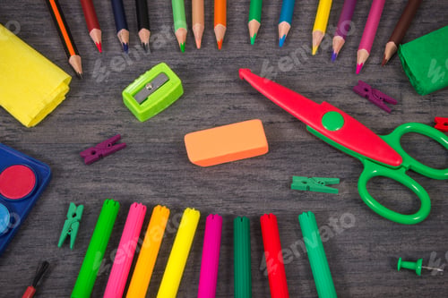 Preview: Stationery accessories and school supplies for drawing