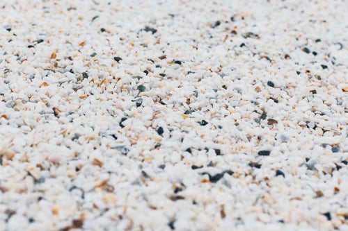 Preview: White gravel abstract texture background