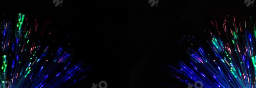 Preview: Blurred blue green splash, bokeh light effect background.