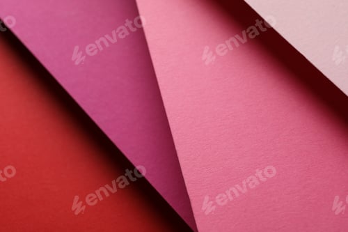 Preview: Multicolored sheets textured background, top view. Abstract background