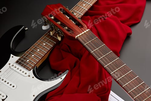 Preview: Modern electric and classical acoustic guitars