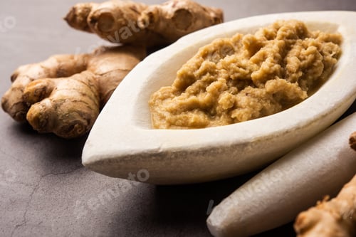 Preview: Ginger paste or mashed adrak
