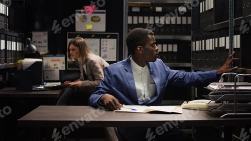 Preview: Police officer checks witness statements