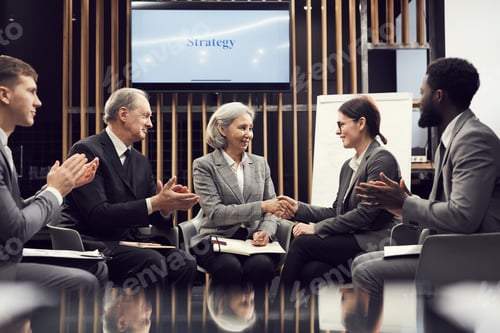 Preview: Welcoming new member into business club