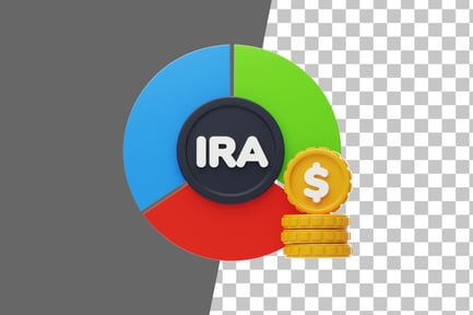 Preview: Individual Retirement Account 3D Icon