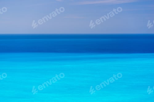 Preview: Panoramic Landscape Of The Sea Horizon And Big Open Space For A Natural Background
