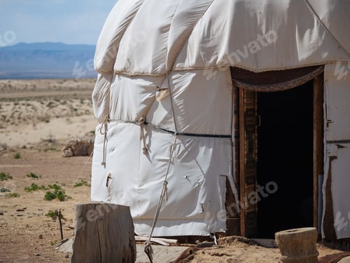 Preview: Traditional yurta houses of nomads