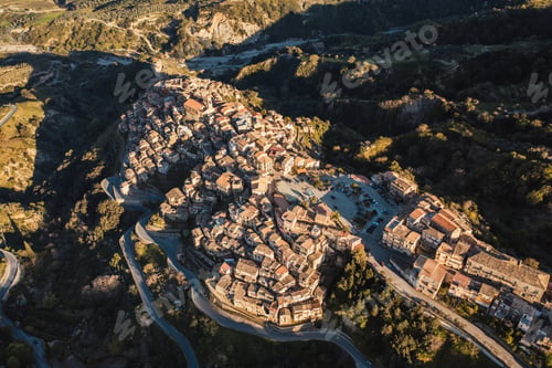 Preview: Badolato city in Calabria region, Italy