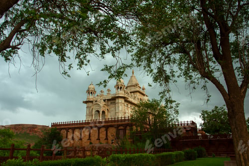 Preview: Jaswant Thada mausoleum, Tourist landmarks of Jodhpur, India.