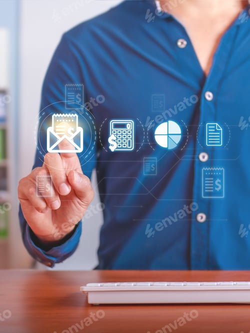 Preview: Invoicing and financial management. Digital tools for invoice processing and financial analysis.