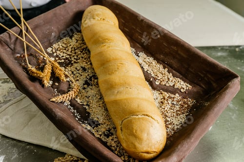 Preview: Still life of bread.