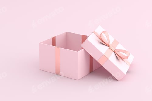 Preview: gift box, package