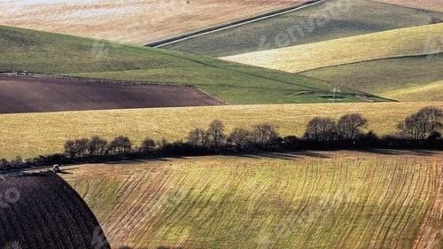 Preview: Rolling landscape, Steyning, West Sussex