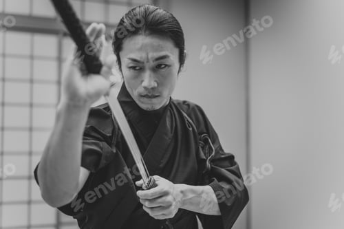 Preview: Samurai training in a traditional dojo in Tokyo