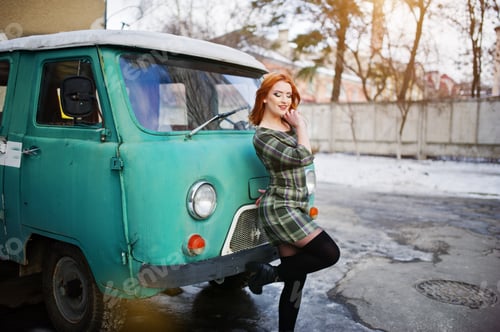 Preview: Young red haired girl lady