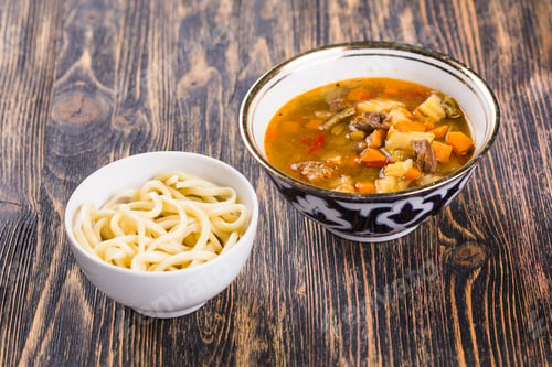 Preview: National dishes, asia, East concept - Central Asian cuisine.