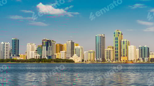Preview: City skyline of Sharjah