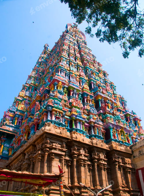Preview: Meenakshi Temple, one of the biggest and oldest temple, Madurai, India.