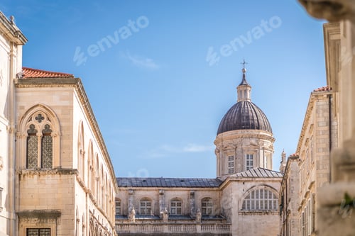 Preview: Church tower dome in Dubrovnik Old Town