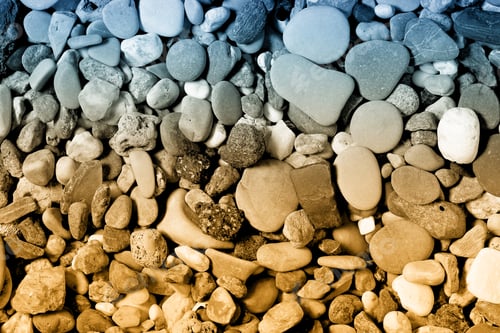 Preview: Sea Bright Stones Background Image