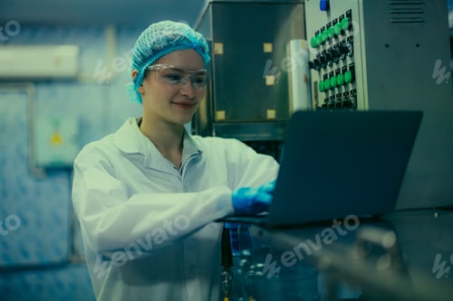 Preview: In bottled water factory, tech use software to set up automated production for efficient operations
