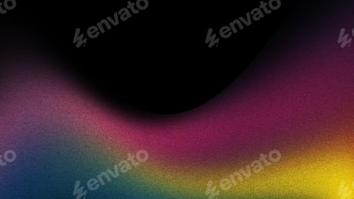 Preview: Vibrant abstract gradient with dynamic lighting and colorful noise texture