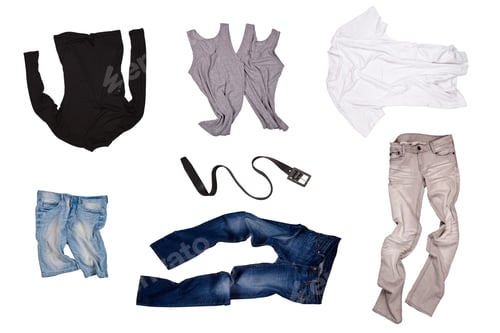 Preview: set of fashionable clothers