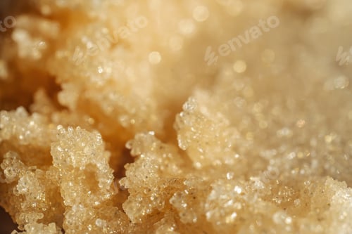 Preview: The texture of a shining scrub close-up.
