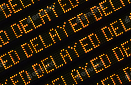 Preview: Delayed Sign Closeup