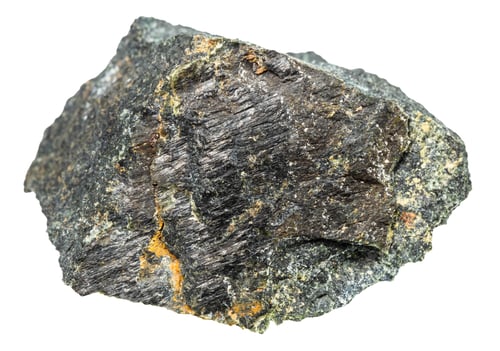 Preview: raw peridotitic komatiite mineral isolated