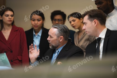 Preview: Business team partner meeting together to brainstorming for new ideas of business marketing project