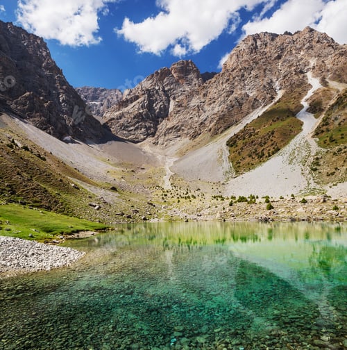 Preview: Fann mountains lake