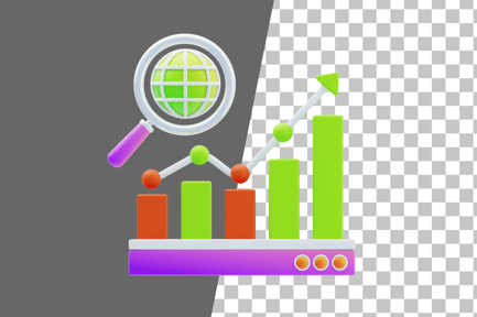 Preview: Big Data Analytics 3D Icon