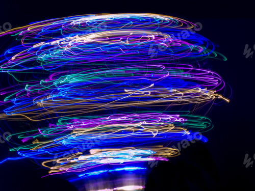 Preview: Colorful light moves abstract background.