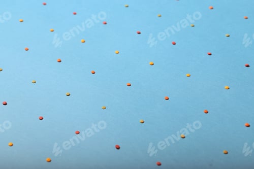 Preview: Jelly Beans Are A Small Candy On Bright Background