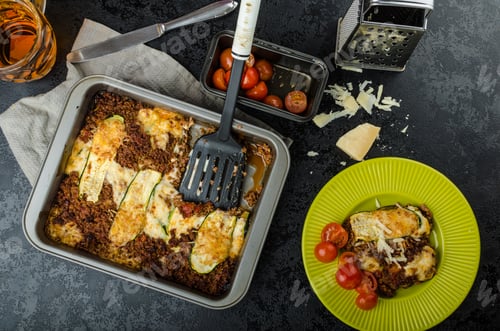 Preview: Noodle-Free Zucchini Ribbon Lasagna