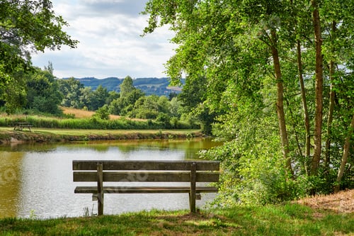 Preview: Countryside, farmland and forest - close to Lyon, France