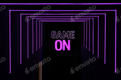 Preview: Game on, purple neon lights