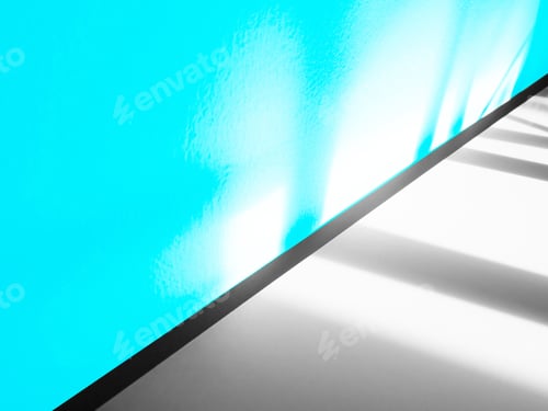 Preview: Background summer blue wall studio room