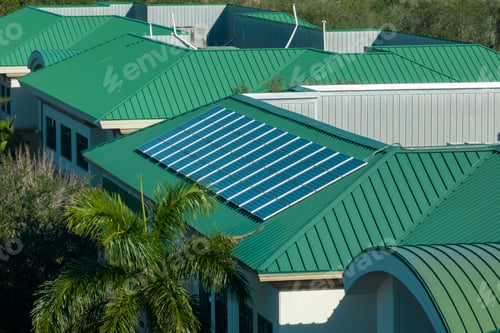 Preview: Top view of residential condo in USA