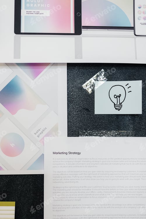 Preview: Brainstorm board in a startup company