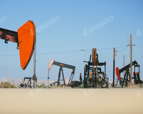 Preview: At the Midway-Sunset oil fields outside Bakersfield, crude oil is extracted from Monterey Shale.