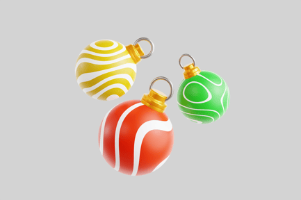 Preview: Christmas Ornament Balls