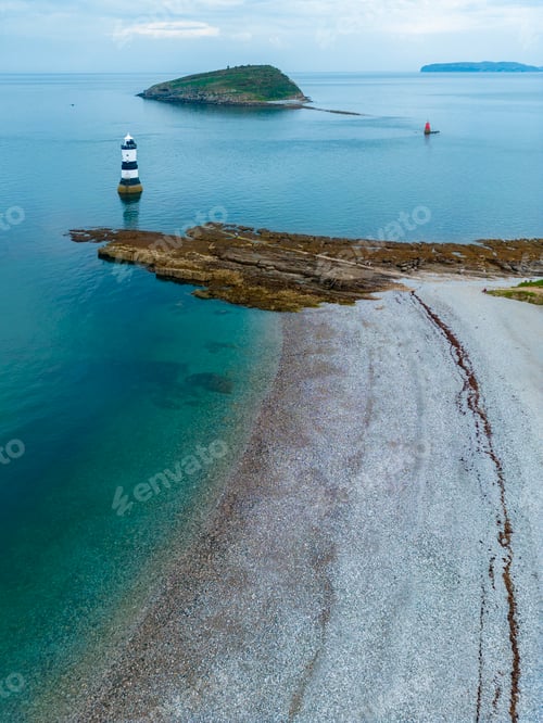 Preview: Penmon Lighthouse and Puffin Island - Anglesey - Wales