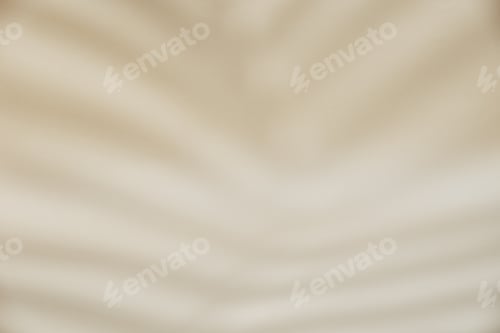Preview: Shadow of palm leaf on pastel background