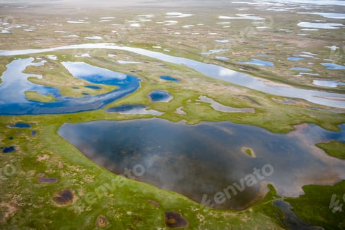 Preview: plateau wetland background