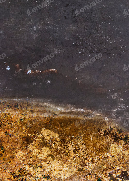 Preview: Shiny golden textured background design