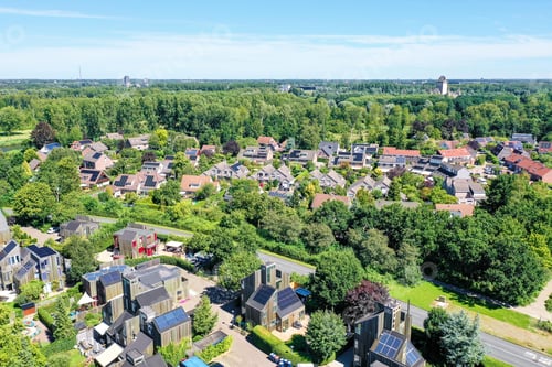 Preview: Drone view of residential area