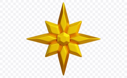 Preview: Golden Star Symbol