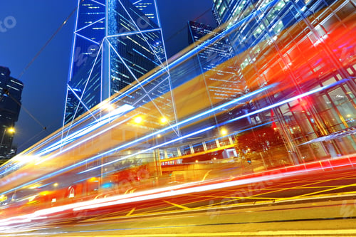 Preview: modern city at night